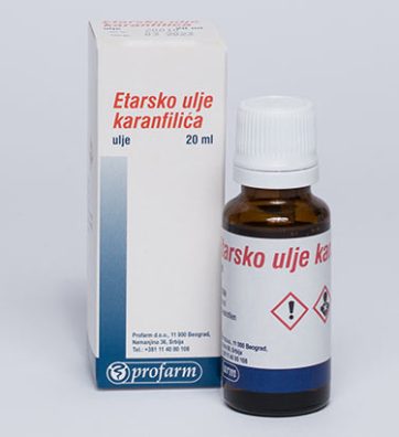 ETARSKO ULJE KARANFILIĆA